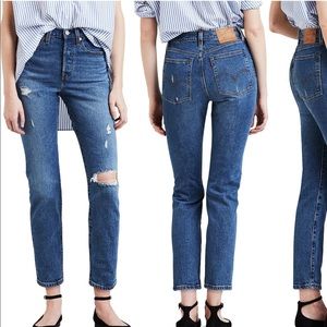 Levi’s wedgie jeans